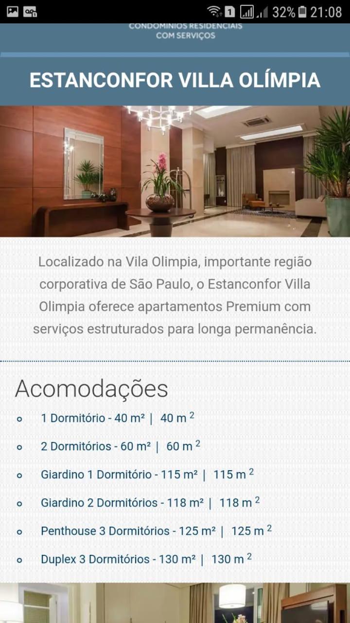 Estanplaza Vila Olimpia - Flat 2*